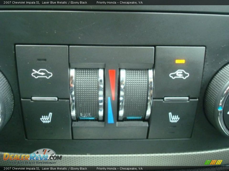 2007 Chevrolet Impala SS Laser Blue Metallic / Ebony Black Photo #14