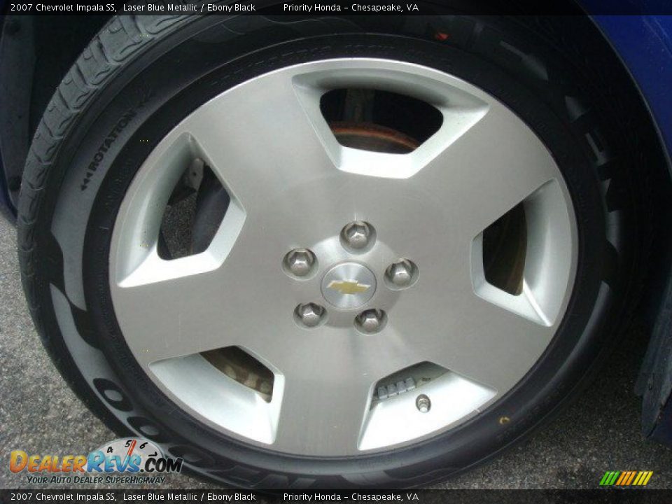 2007 Chevrolet Impala SS Laser Blue Metallic / Ebony Black Photo #18