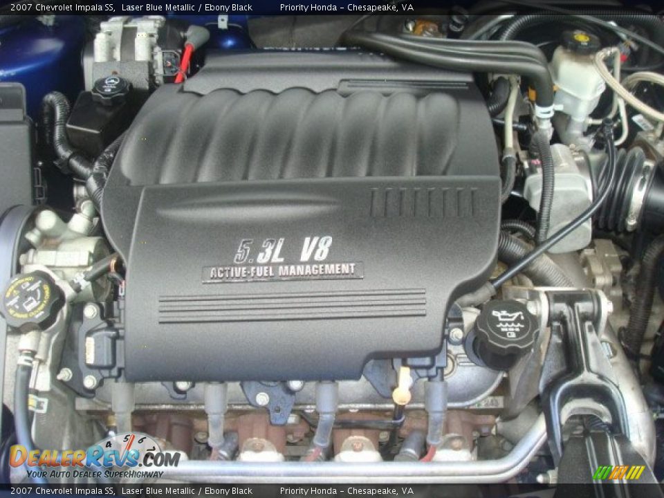 2007 Chevrolet Impala SS Laser Blue Metallic / Ebony Black Photo #20