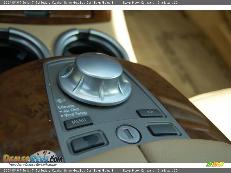 2004 BMW 7 Series 745Li Sedan Kalahari Beige Metallic / Dark Beige/Beige III Photo #22