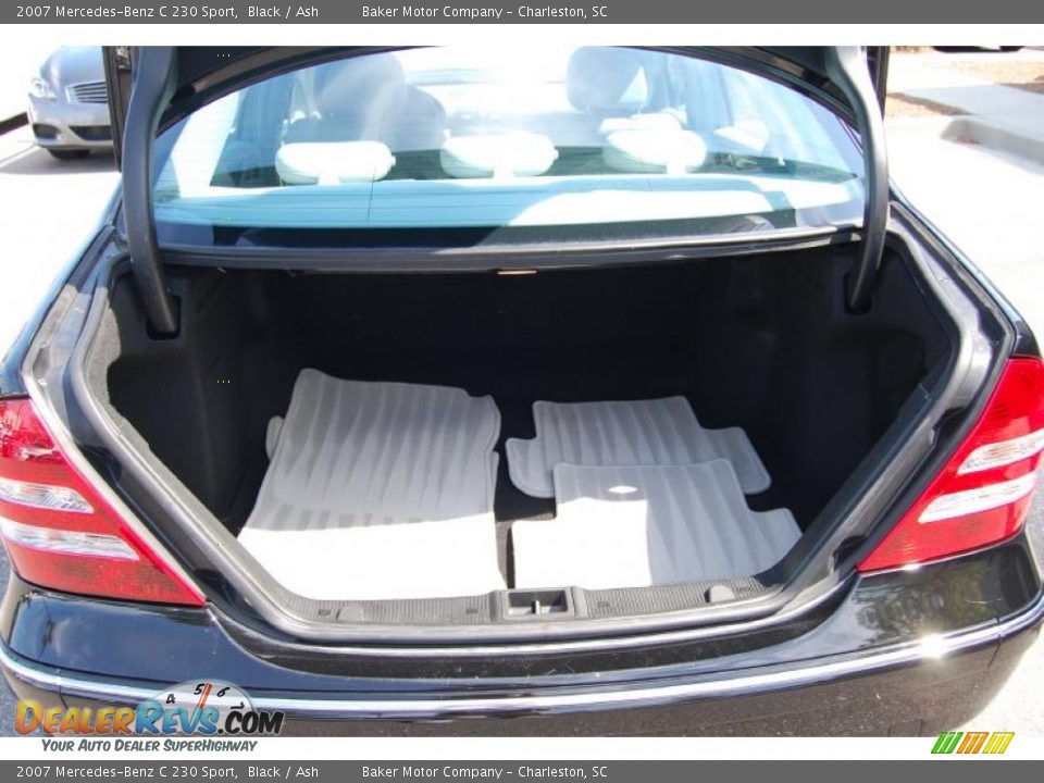 2007 Mercedes-Benz C 230 Sport Black / Ash Photo #9