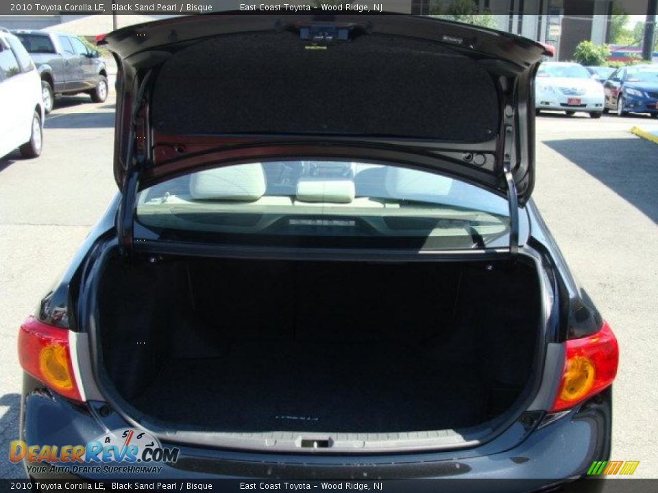 2010 Toyota Corolla LE Black Sand Pearl / Bisque Photo #12