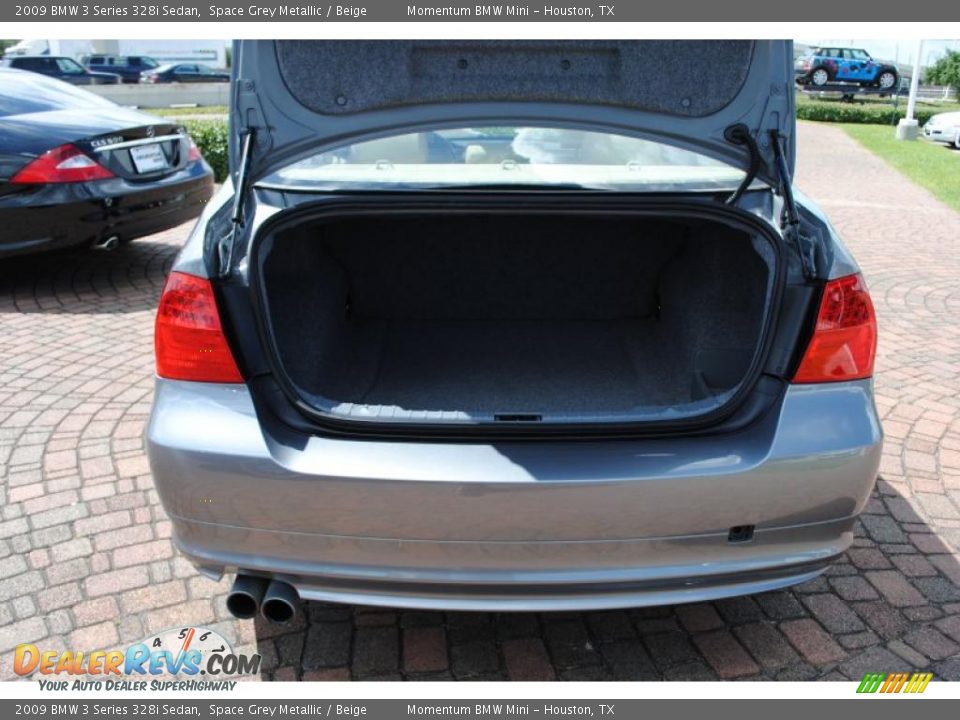 2009 BMW 3 Series 328i Sedan Space Grey Metallic / Beige Photo #11