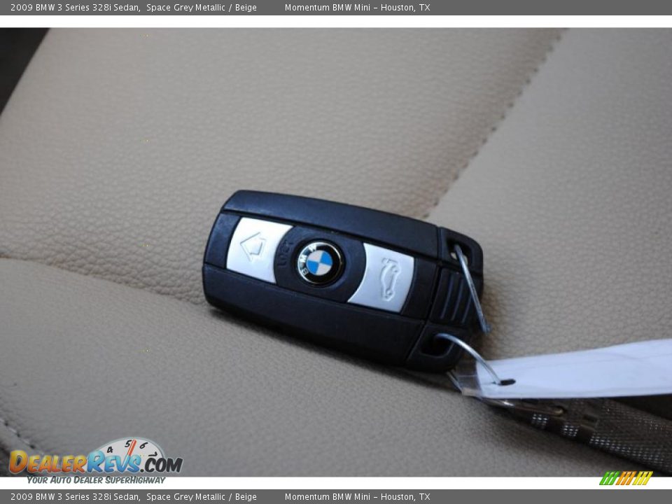 2009 BMW 3 Series 328i Sedan Space Grey Metallic / Beige Photo #20