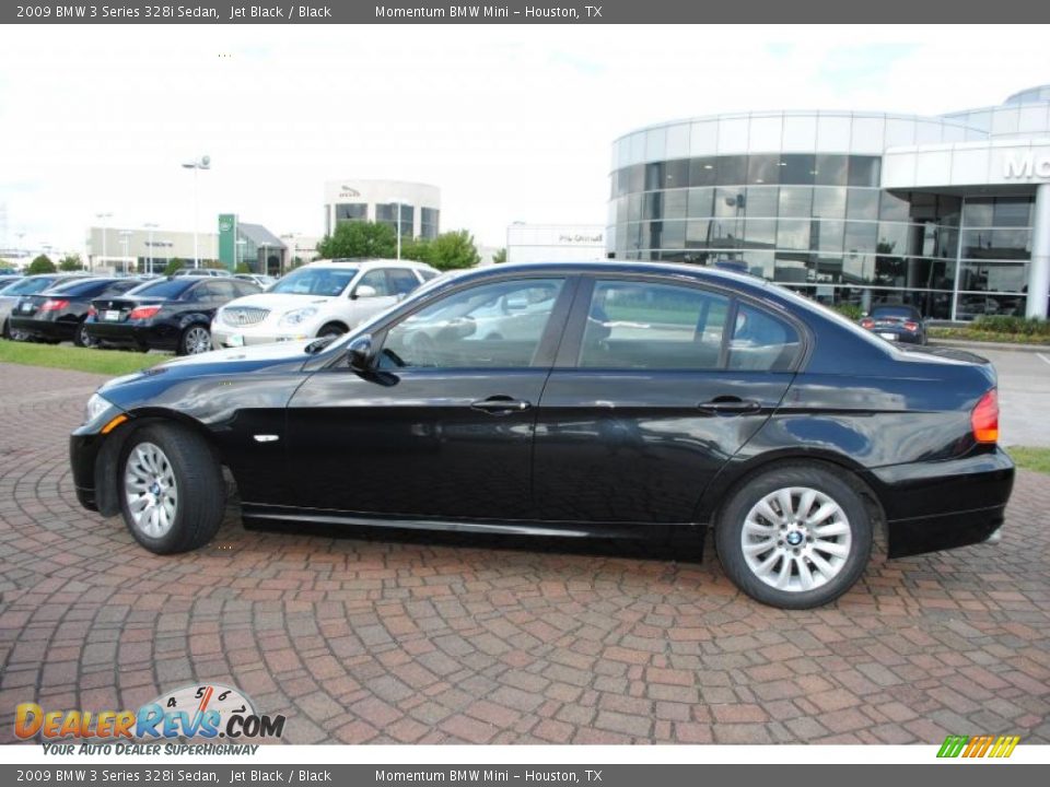 2009 BMW 3 Series 328i Sedan Jet Black / Black Photo #2