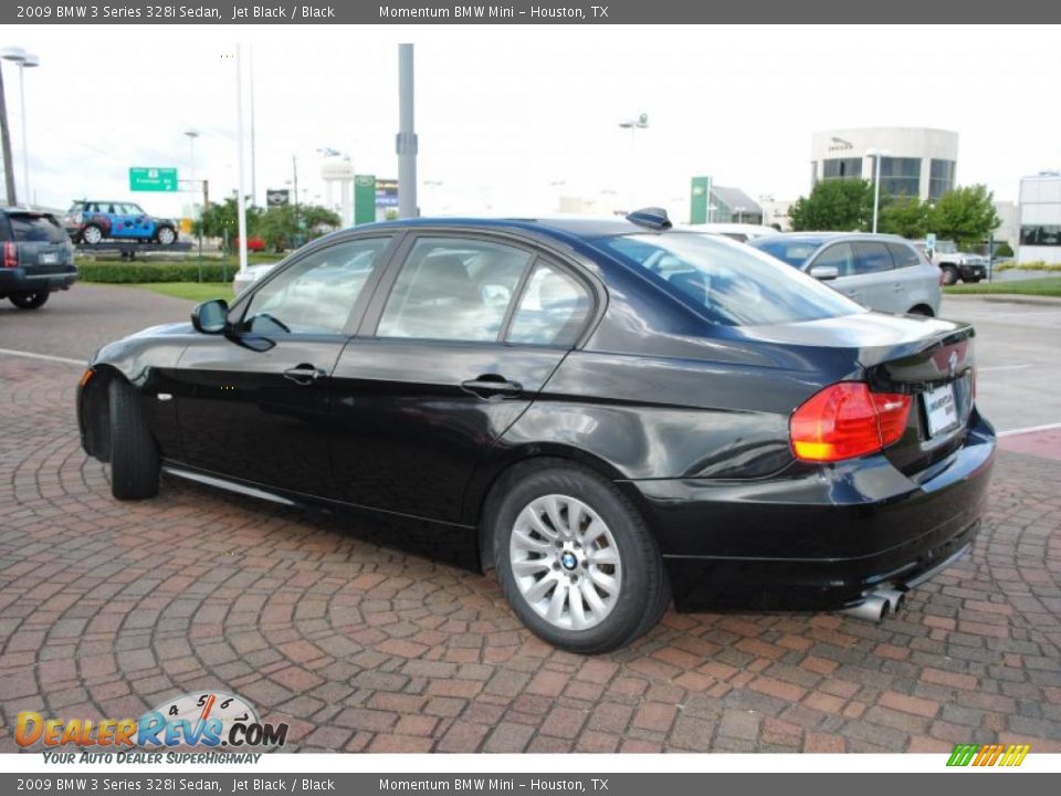 2009 BMW 3 Series 328i Sedan Jet Black / Black Photo #3