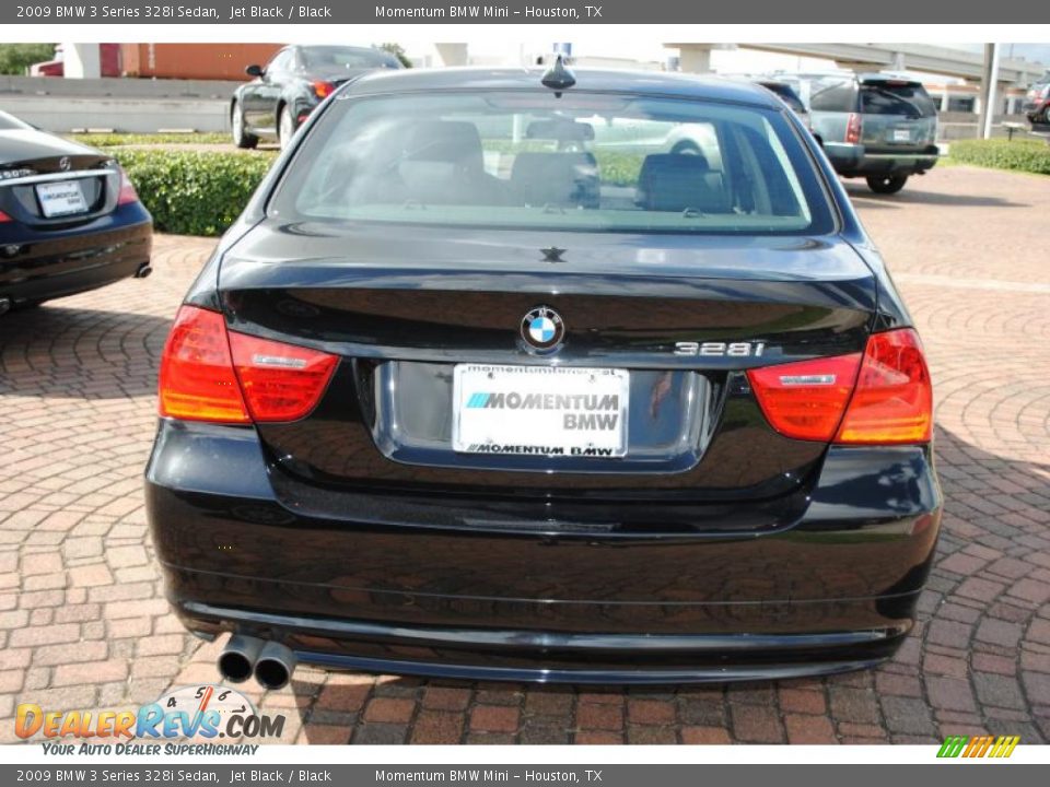2009 BMW 3 Series 328i Sedan Jet Black / Black Photo #4