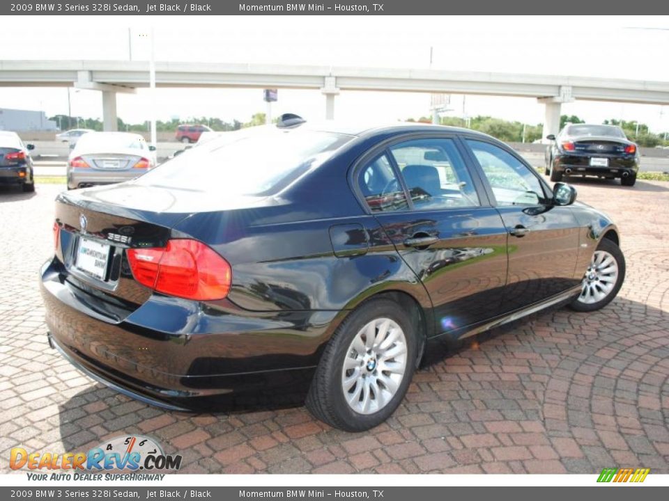 2009 BMW 3 Series 328i Sedan Jet Black / Black Photo #5