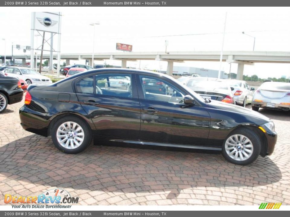 2009 BMW 3 Series 328i Sedan Jet Black / Black Photo #6