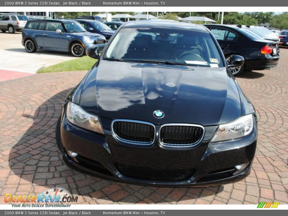 2009 BMW 3 Series 328i Sedan Jet Black / Black Photo #8