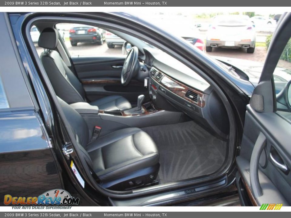 2009 BMW 3 Series 328i Sedan Jet Black / Black Photo #9