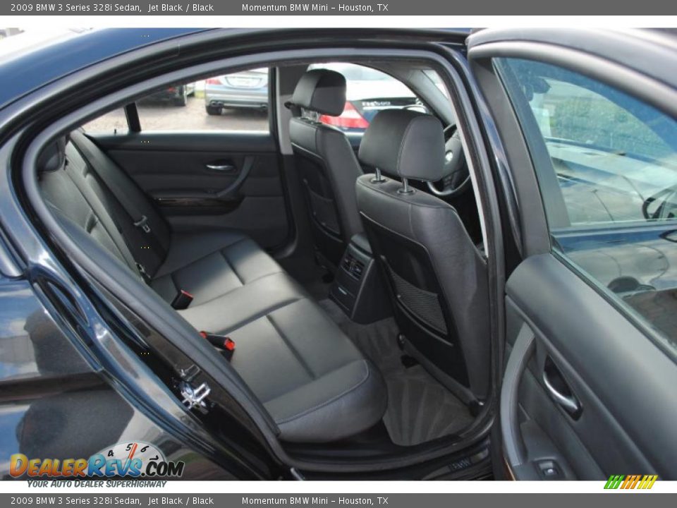 2009 BMW 3 Series 328i Sedan Jet Black / Black Photo #10