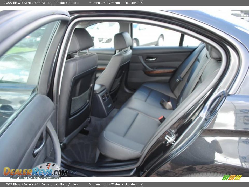 2009 BMW 3 Series 328i Sedan Jet Black / Black Photo #12