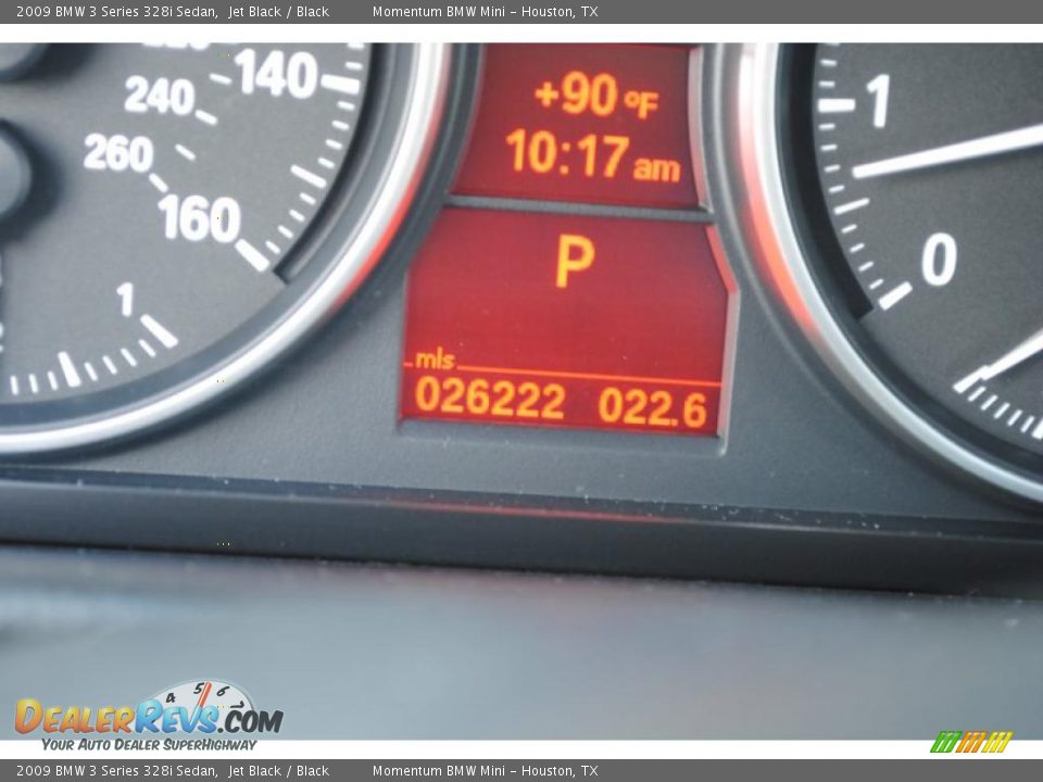 2009 BMW 3 Series 328i Sedan Jet Black / Black Photo #17
