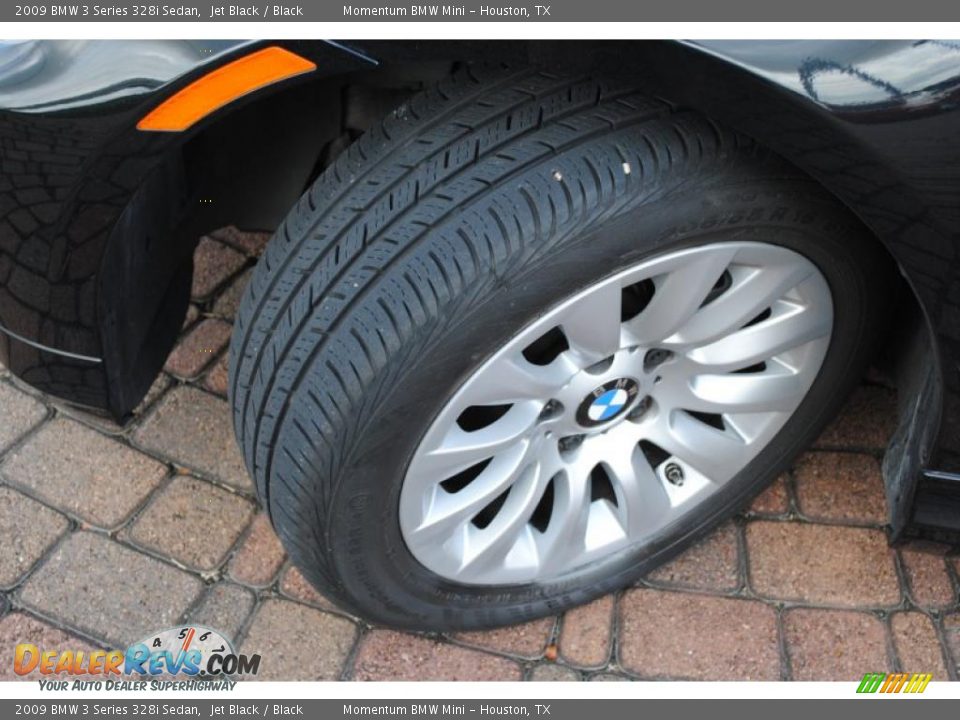 2009 BMW 3 Series 328i Sedan Jet Black / Black Photo #18