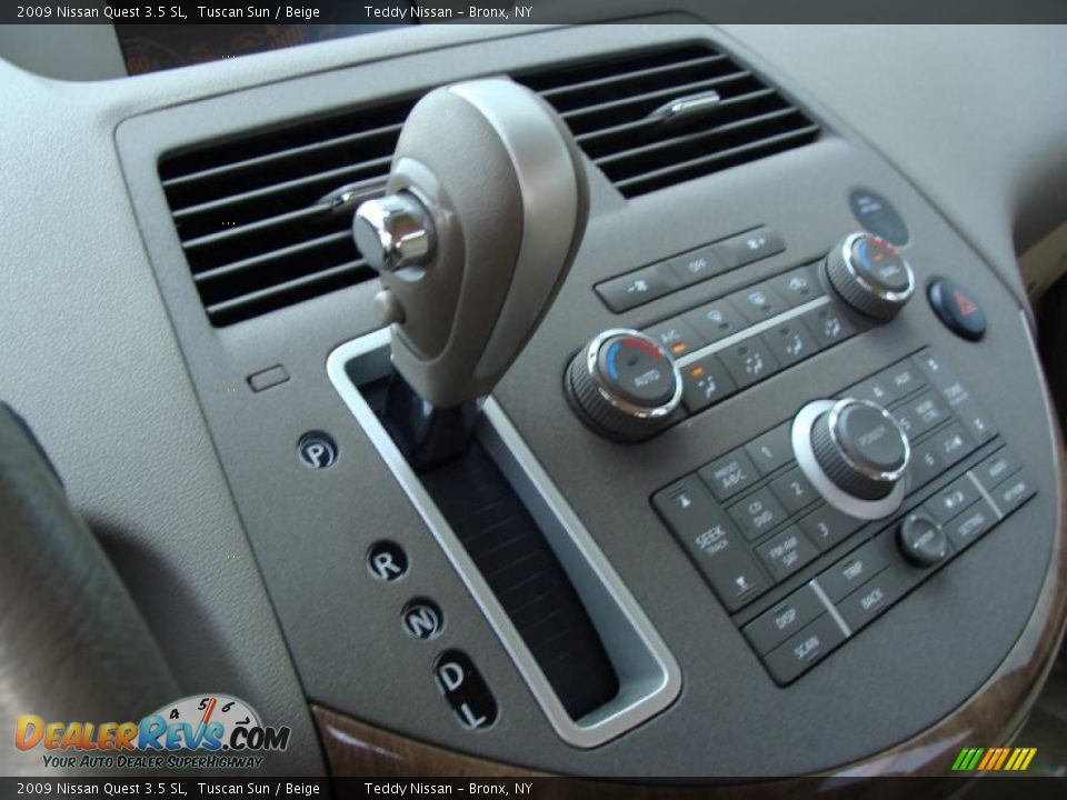 2009 Nissan Quest 3.5 SL Tuscan Sun / Beige Photo #23