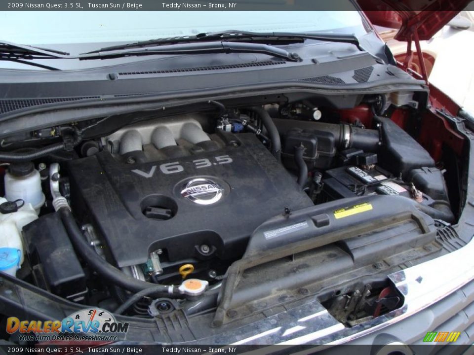 2009 Nissan Quest 3.5 SL Tuscan Sun / Beige Photo #25