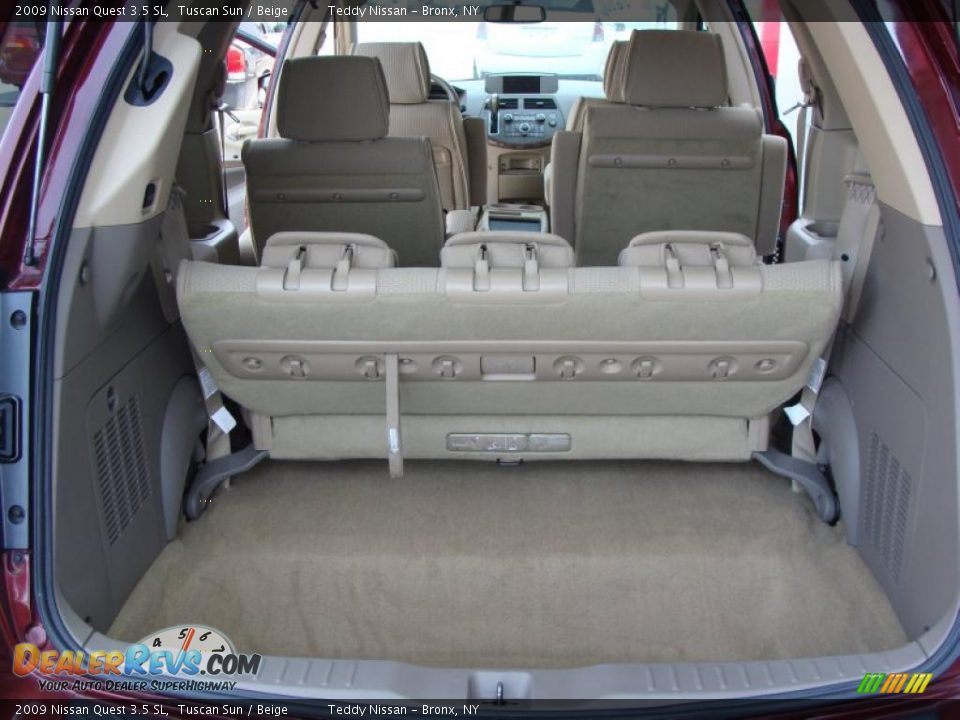 2009 Nissan Quest 3.5 SL Tuscan Sun / Beige Photo #26