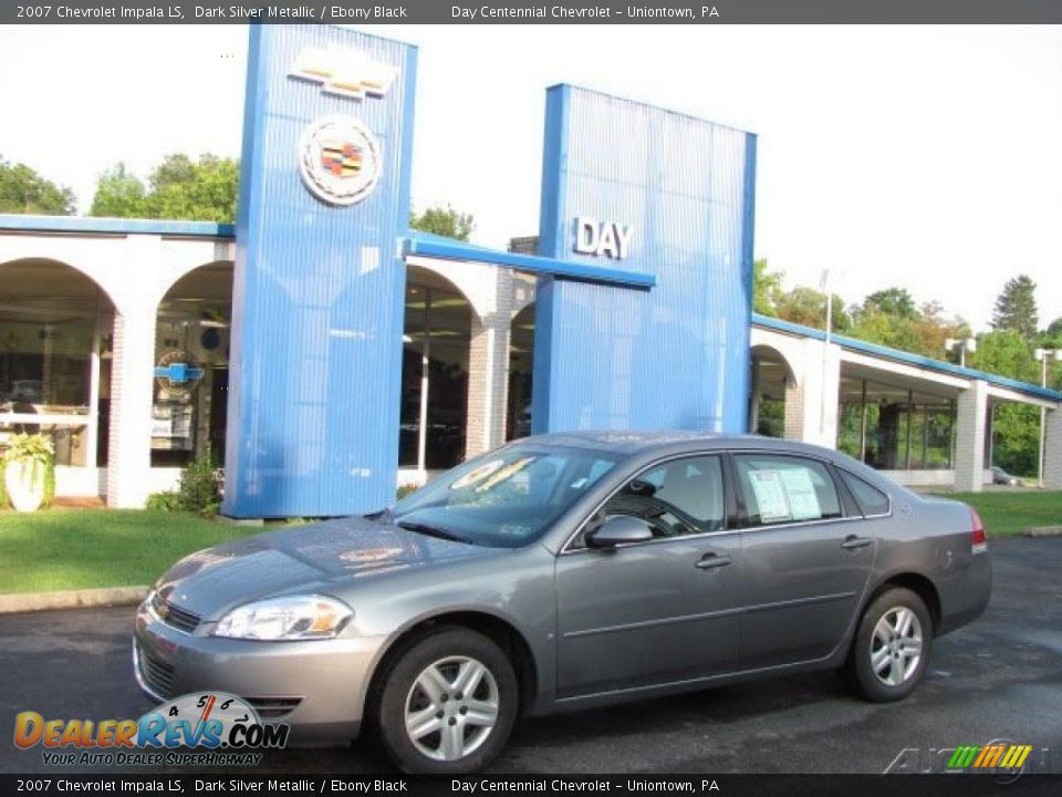 2007 Chevrolet Impala LS Dark Silver Metallic / Ebony Black Photo #1