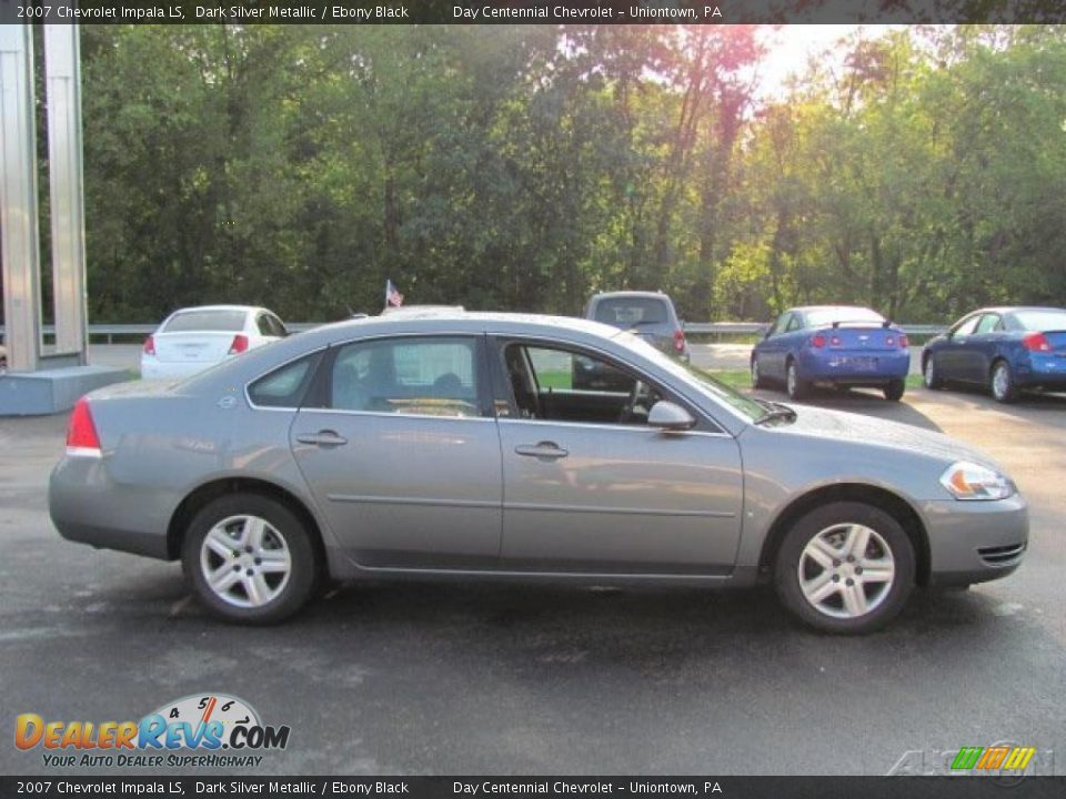 2007 Chevrolet Impala LS Dark Silver Metallic / Ebony Black Photo #5