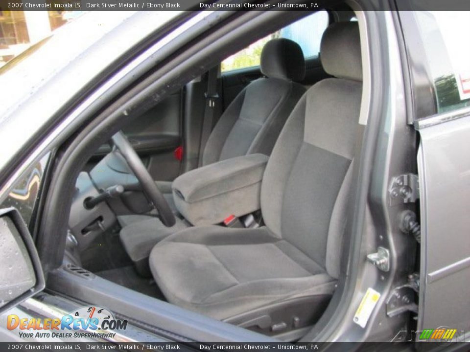 2007 Chevrolet Impala LS Dark Silver Metallic / Ebony Black Photo #7