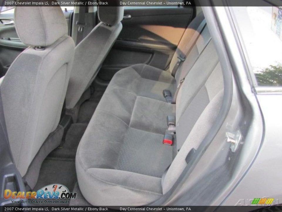2007 Chevrolet Impala LS Dark Silver Metallic / Ebony Black Photo #11