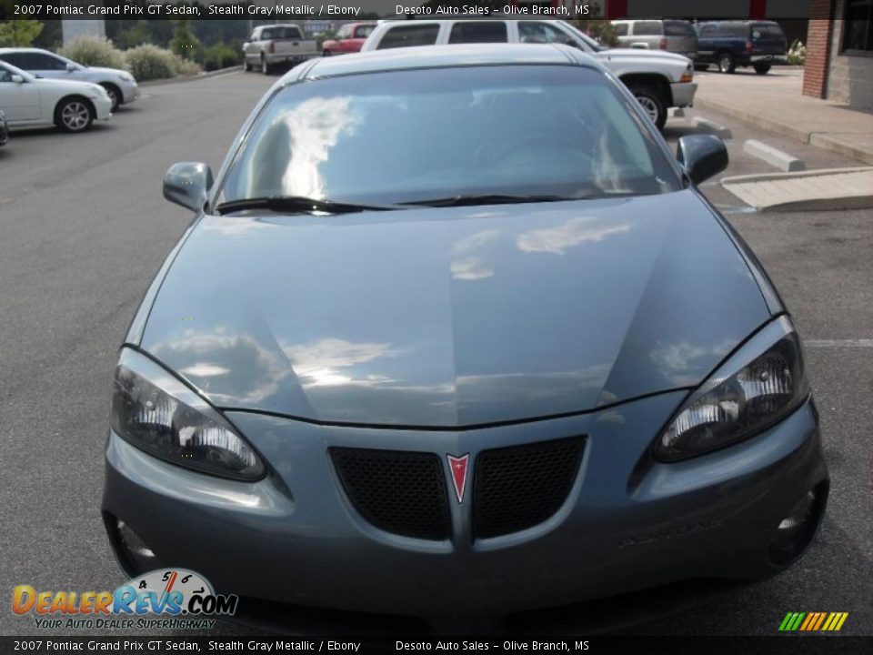 2007 Pontiac Grand Prix GT Sedan Stealth Gray Metallic / Ebony Photo #2