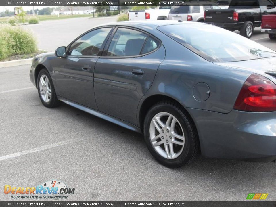 2007 Pontiac Grand Prix GT Sedan Stealth Gray Metallic / Ebony Photo #4