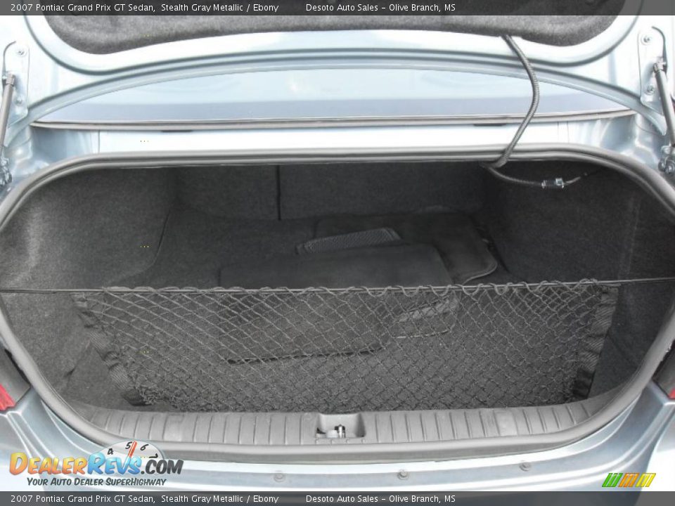 2007 Pontiac Grand Prix GT Sedan Stealth Gray Metallic / Ebony Photo #6