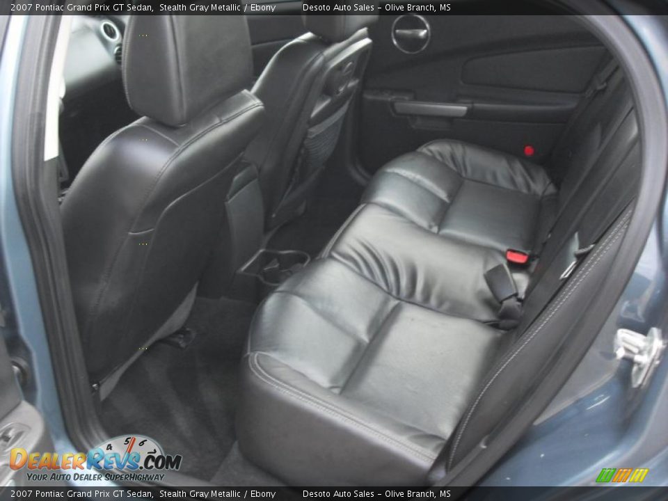 2007 Pontiac Grand Prix GT Sedan Stealth Gray Metallic / Ebony Photo #8