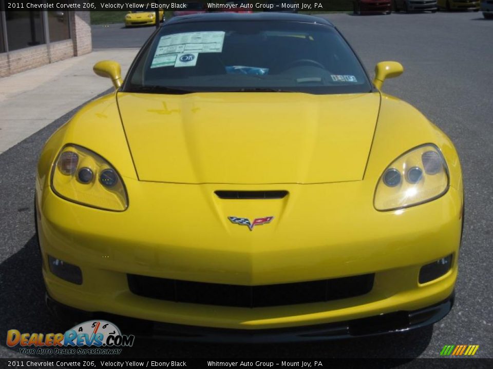 2011 Chevrolet Corvette Z06 Velocity Yellow / Ebony Black Photo #5