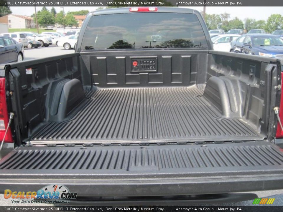 2003 Chevrolet Silverado 2500HD LT Extended Cab 4x4 Dark Gray Metallic / Medium Gray Photo #9