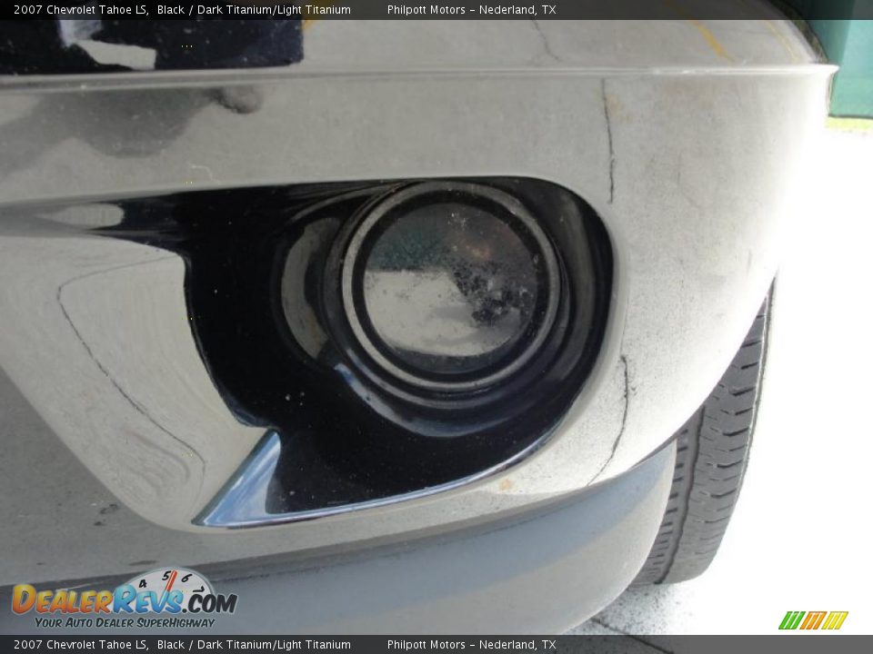 2007 Chevrolet Tahoe LS Black / Dark Titanium/Light Titanium Photo #11