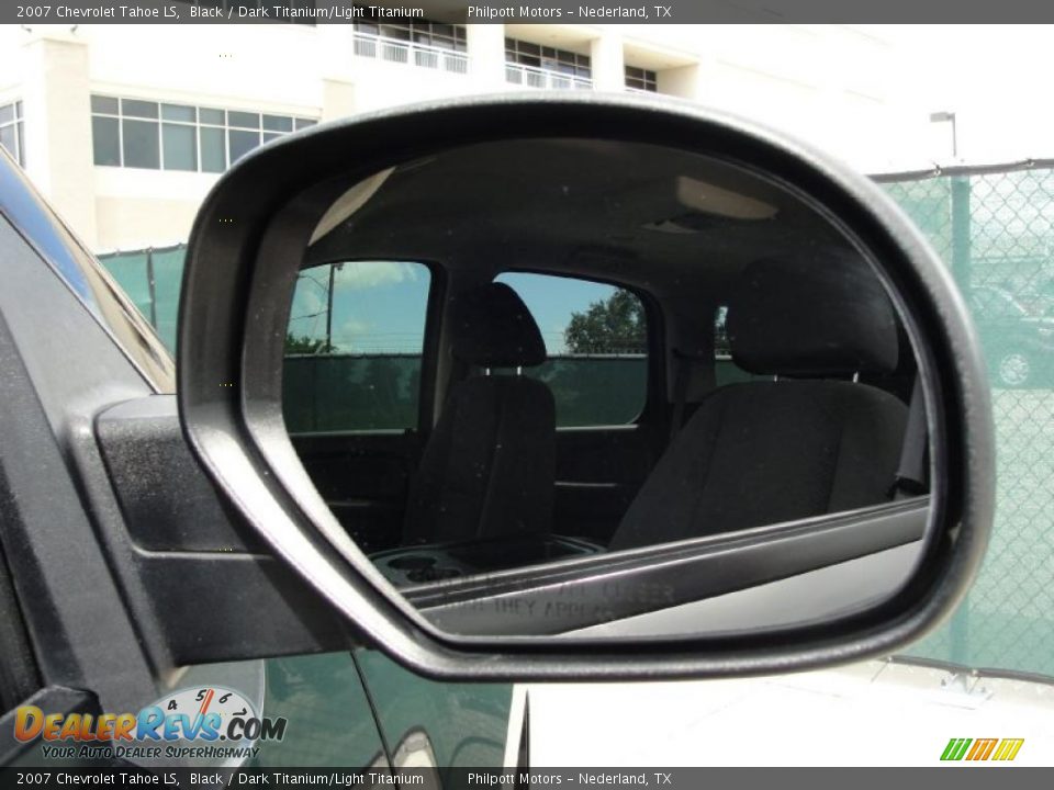 2007 Chevrolet Tahoe LS Black / Dark Titanium/Light Titanium Photo #20