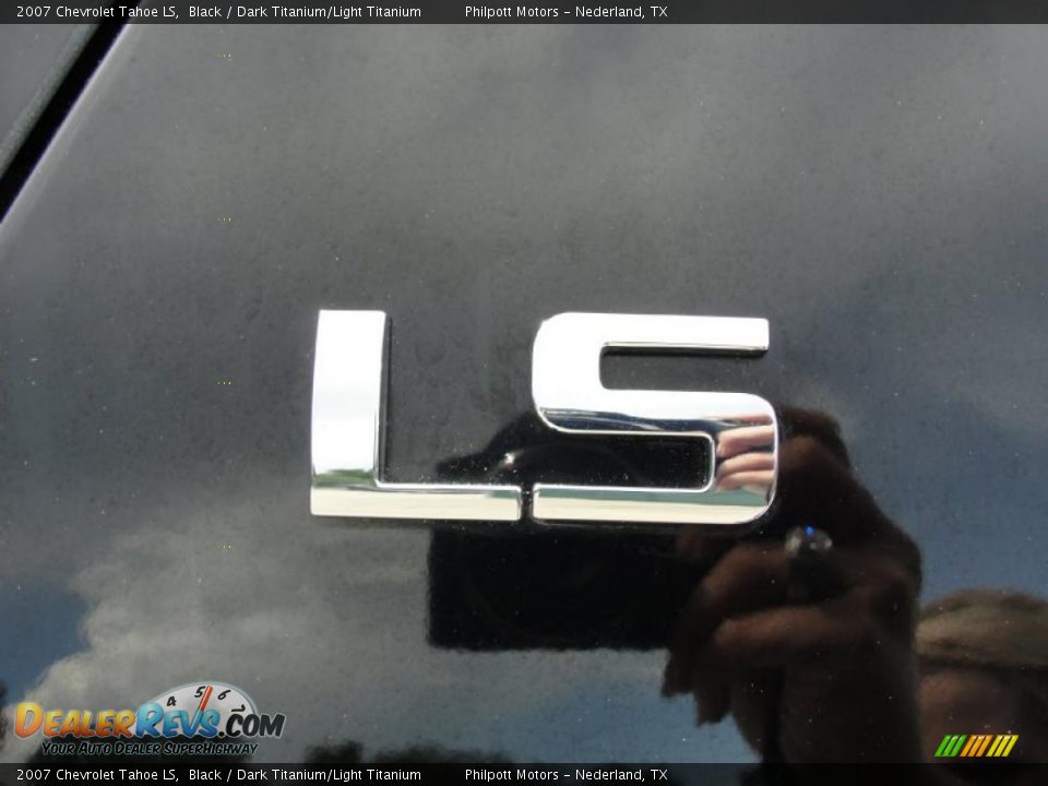 2007 Chevrolet Tahoe LS Black / Dark Titanium/Light Titanium Photo #22