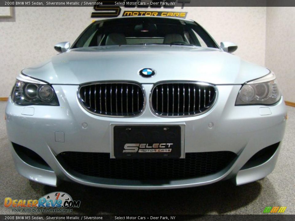 2008 BMW M5 Sedan Silverstone Metallic / Silverstone Photo #2