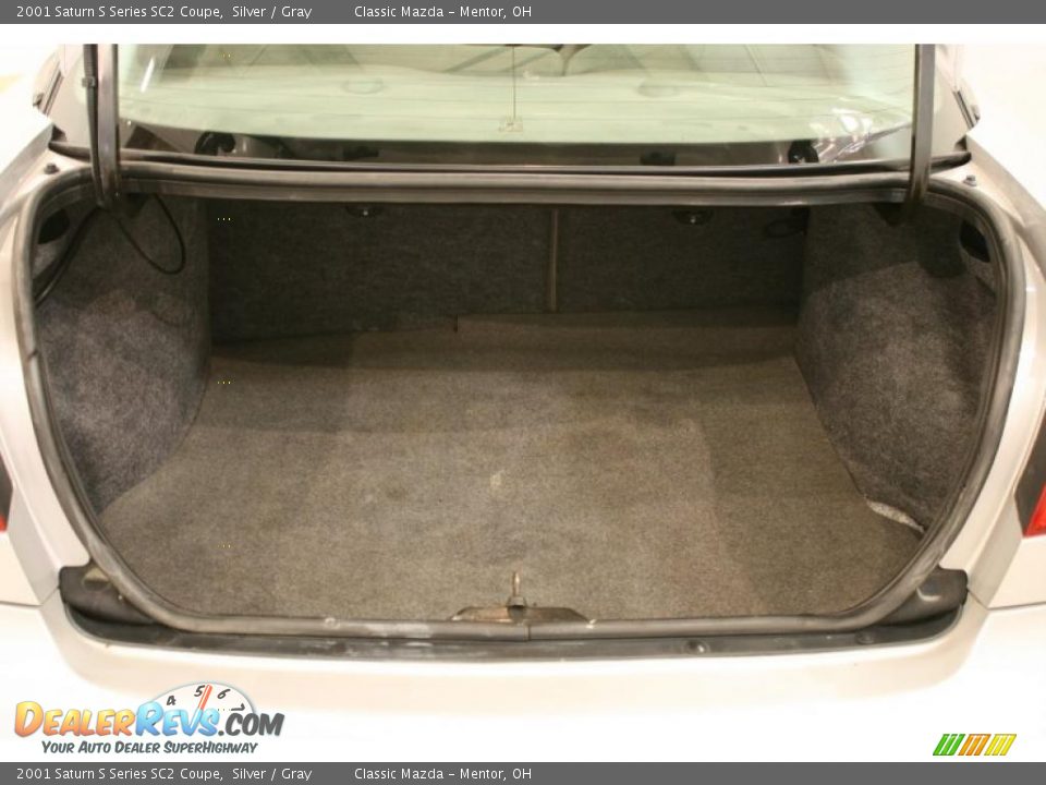 2001 Saturn S Series SC2 Coupe Silver / Gray Photo #16