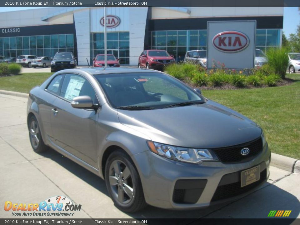 2010 Kia Forte Koup EX Titanium / Stone Photo #1