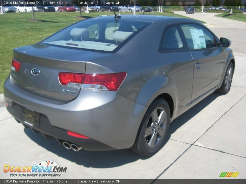 2010 Kia Forte Koup EX Titanium / Stone Photo #6