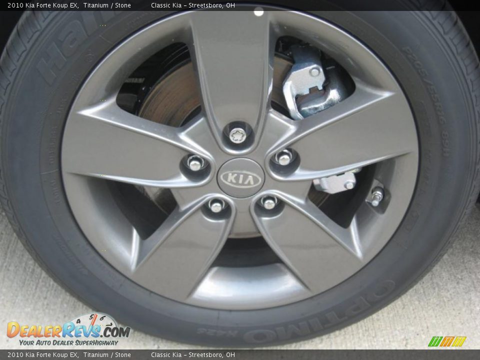 2010 Kia Forte Koup EX Titanium / Stone Photo #29