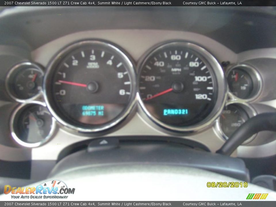 2007 Chevrolet Silverado 1500 LT Z71 Crew Cab 4x4 Summit White / Light Cashmere/Ebony Black Photo #14