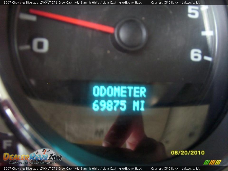 2007 Chevrolet Silverado 1500 LT Z71 Crew Cab 4x4 Summit White / Light Cashmere/Ebony Black Photo #15
