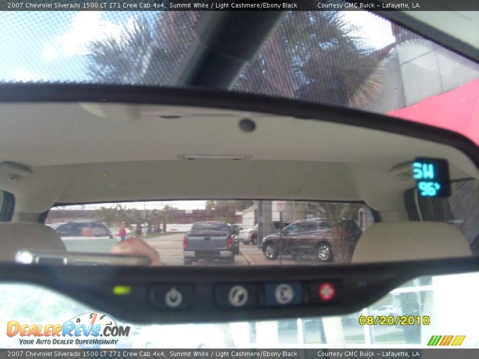 2007 Chevrolet Silverado 1500 LT Z71 Crew Cab 4x4 Summit White / Light Cashmere/Ebony Black Photo #17