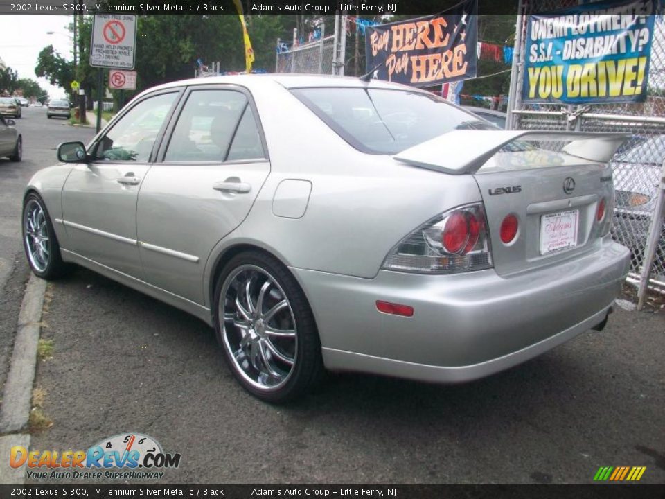 2002 Lexus IS 300 Millennium Silver Metallic / Black Photo #3