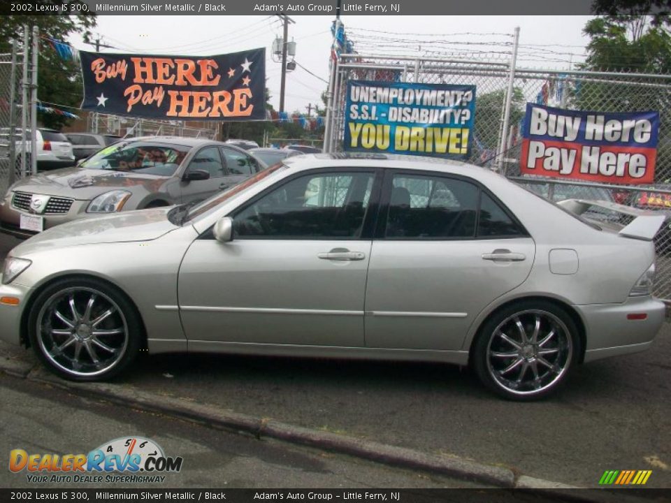 2002 Lexus IS 300 Millennium Silver Metallic / Black Photo #5