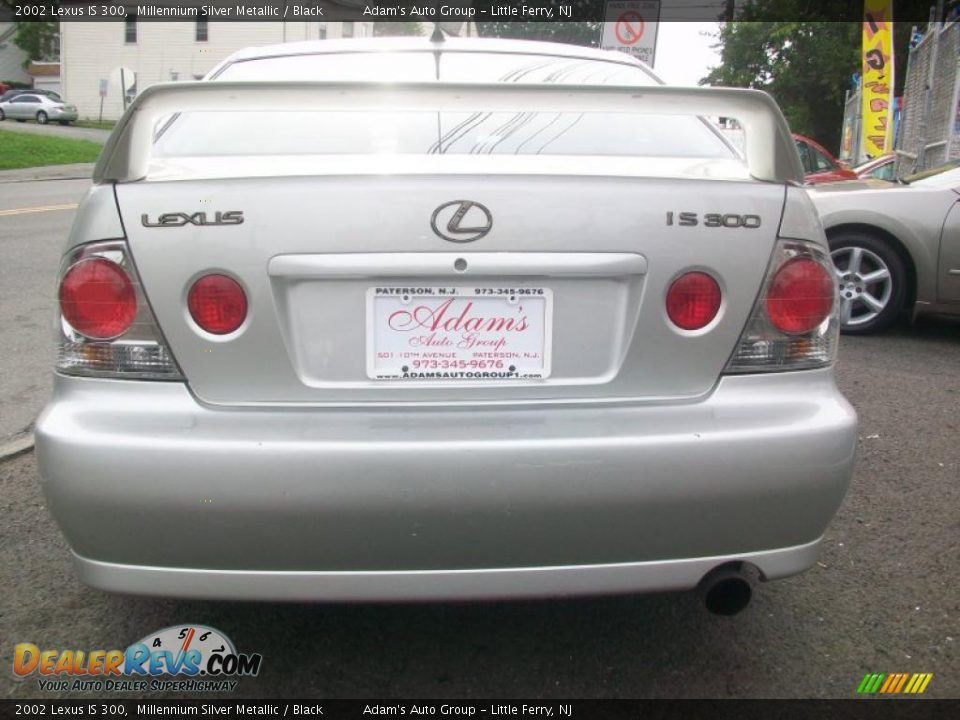 2002 Lexus IS 300 Millennium Silver Metallic / Black Photo #7
