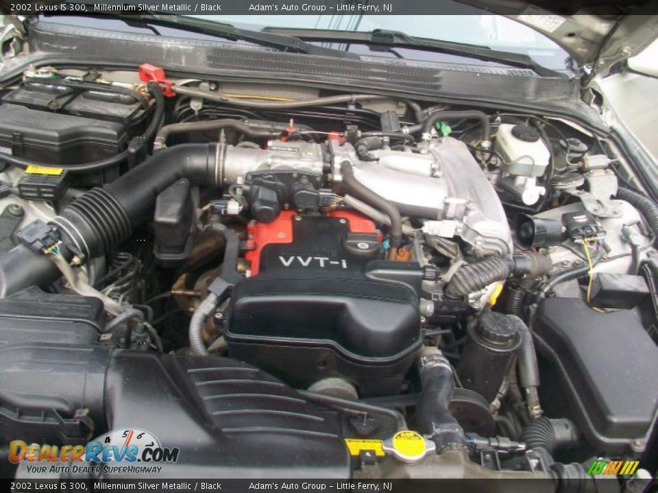 2002 Lexus IS 300 Millennium Silver Metallic / Black Photo #30