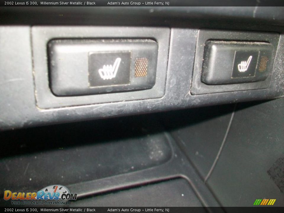 2002 Lexus IS 300 Millennium Silver Metallic / Black Photo #35