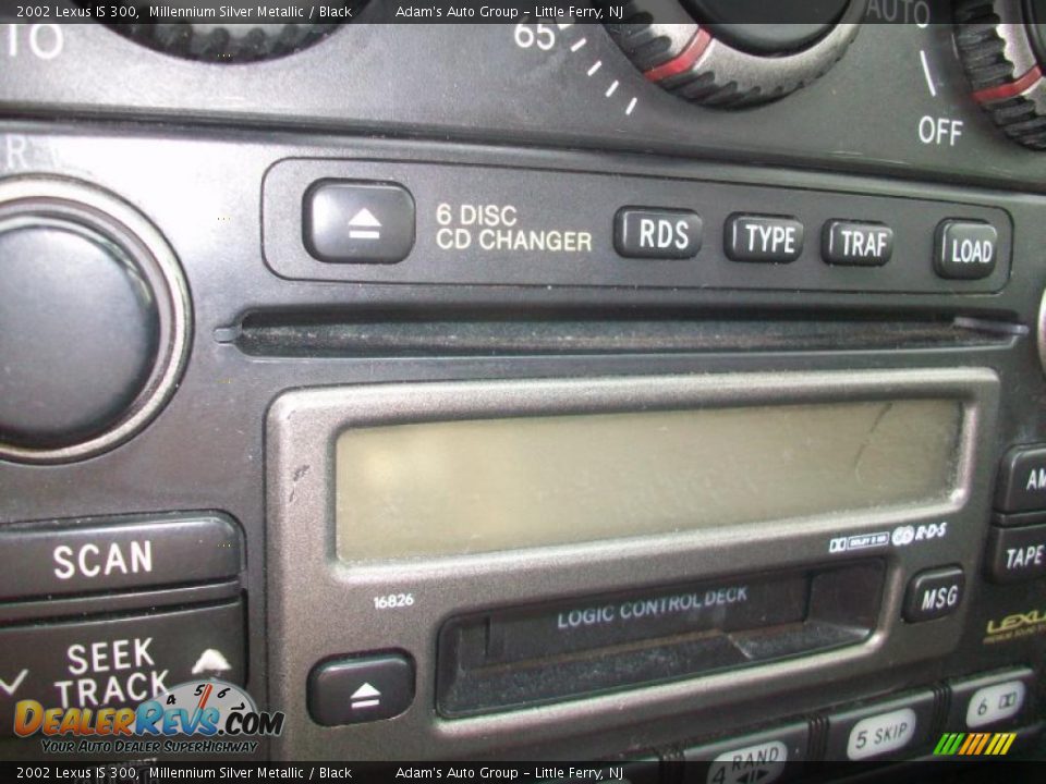 2002 Lexus IS 300 Millennium Silver Metallic / Black Photo #36
