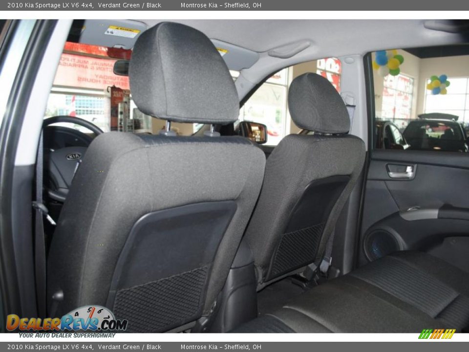 2010 Kia Sportage LX V6 4x4 Verdant Green / Black Photo #16